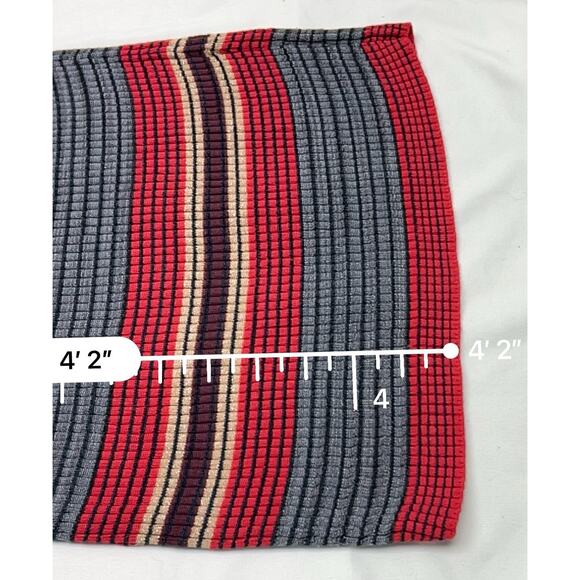 Abercrombie & Fitch Sweater Maxi Mermaid Dress Size Small Ribbed Long-Sleeve Y2K - Picture 6 of 8